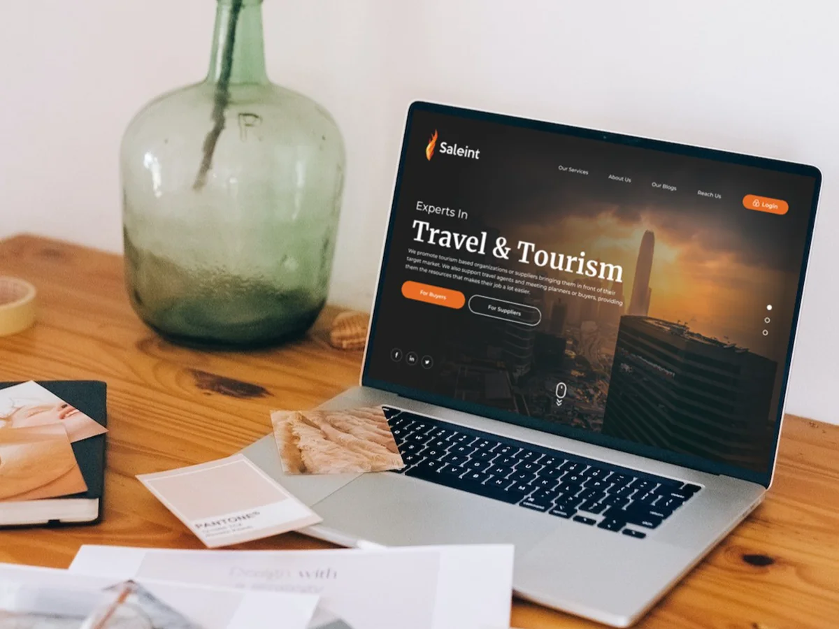 Website project Feature Image-Saleint